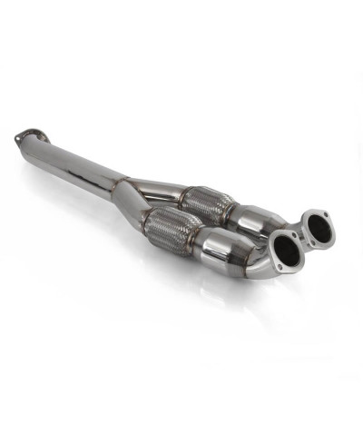 Y PIPE SS 3.5" CATALYSER GTR R35 COBB