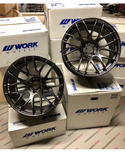 SET 2 JANTES EMOTION M8R 19X10.5" ET22 5X114 WORK WHEELS