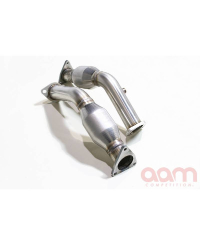 CATALYSEURS INOX HIGH FLOW NISSAN 370Z (2009+) & 350Z HR (07-08) / INFINITY G37 AAM COMPETITION