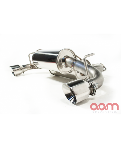 SILENCIEUX DOUBLE AXLEBACK & MIDPIPES S-LINE NISSAN 370Z AAM COMPETITION