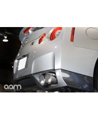 CATBACK AVEC CLAPETS 90MM PREMIUM NISSAN GTR R35 AAM COMPETITION