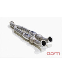 MIDPIPE HIGH FLOW INOX CATALYSE NISSAN R35 GTR AAM COMPETITION