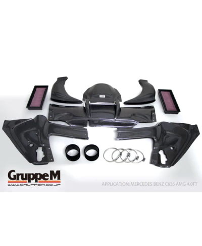 KIT ADMISSION RAM AIR SYSTEM MERCEDES-BENZ C63 AMG W205 4.0L (2015+) GRUPPEM