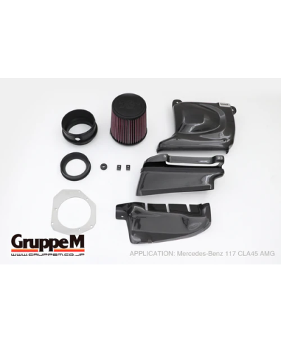 KIT ADMISSION RAM AIR SYSTEM MERCEDES-BENZ CLA 45 AMG W117 2.0L (13-19) GRUPPEM