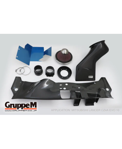 KIT ADMISSION RAM AIR SYSTEM MITSUBISHI LANCER EVO X (07-15) GRUPPEM