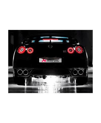 LIGNE AKRAPOVIC - GTR - TITANIUM 