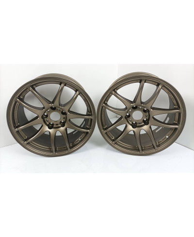 SET 2 JANTES EMOTION KIWAMI 17x9 WORK WHEELS