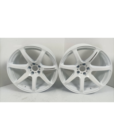 SET 2 JANTES EMOTION T7R 18x10.5 WORK WHEELS