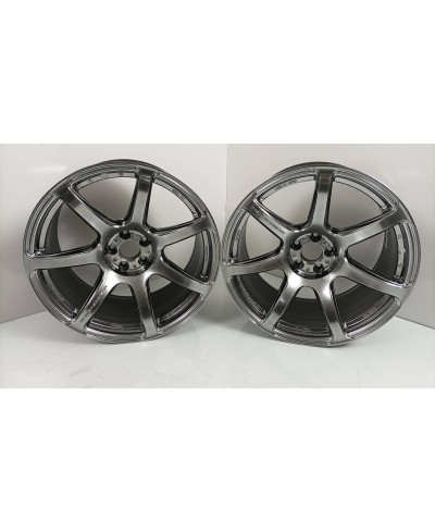 SET 2 JANTES EMOTION T7R 18x10.5 WORK WHEELS