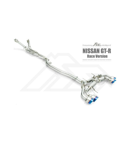 CATBACK A VALVE TITANIUM RACE VERSION NISSAN GT-R R35 - FI EXHAUST 