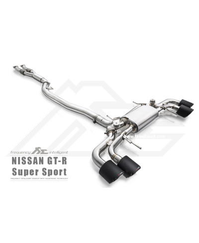 CATBACK A VALVE INOX SUPER SPORT NISSAN GT-R R35 - FI EXHAUST 