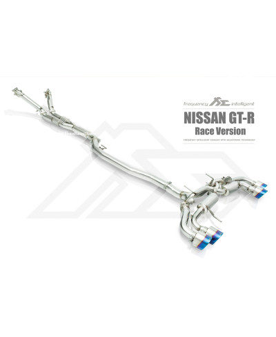 CATBACK A VALVE INOX RACE VERSION NISSAN GT-R R35 - FI EXHAUST 